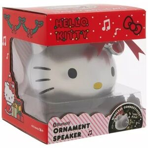 Hello Kitty Ornament Speaker NIB Bluetooth